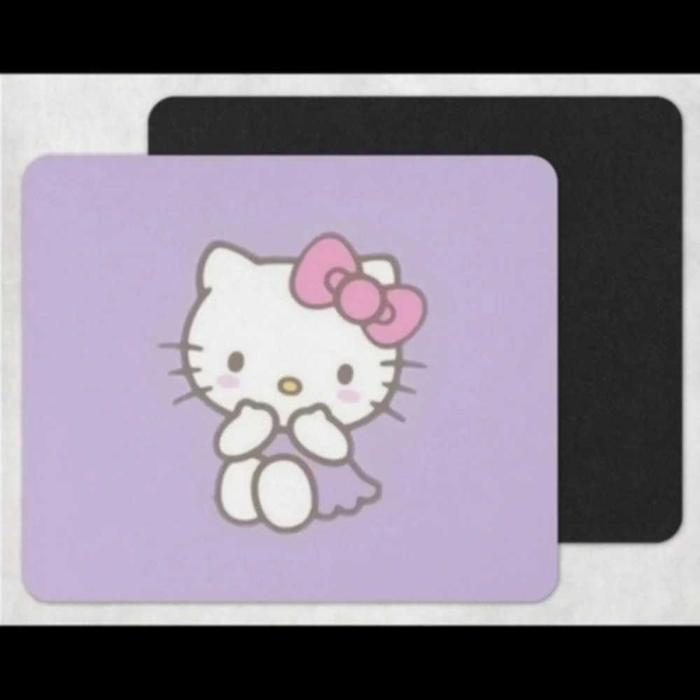 HELLO Kitty Purple Mouse pad